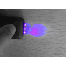 UV LED Keychain solar